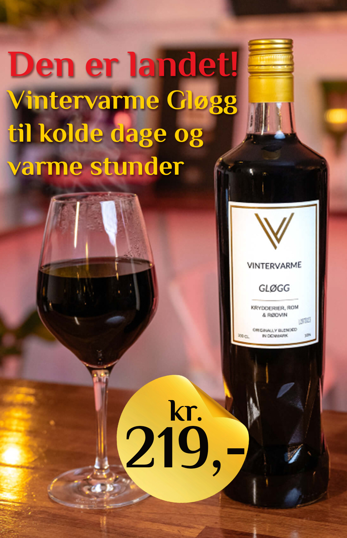 Gløgg Vintervarme Premium Blend 100 cl Gløgg Vintervarme Premium Blend 100 cl